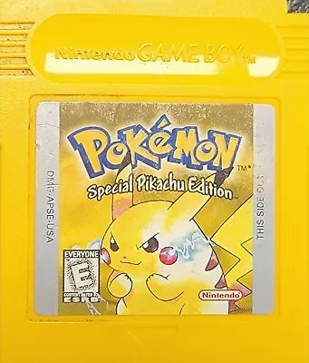 $55.99 • Buy Pokemon Yellow Pikachu (Game Boy, 1999) Authentic