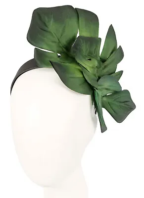 $129.95 • Buy Large Green Leaves Racing Fascinator Max Alexander 100% Family Owned Business