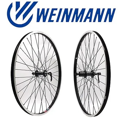Weinmann 26  Black Shimano Cassette Hub 8-9-10 Speed Bike QR Front&Rear Wheelset • $109.40