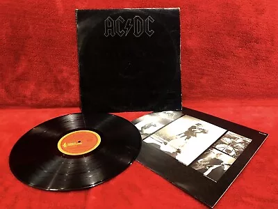 ACDC 1980 Back In Black ⚡️1st Press⚡️Graded Good Vinyl • $224