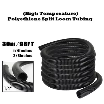 30M Outdoor Cable Duct Conduit Waterproof Hose Pipe Wire Protector Durable UK • £17.27