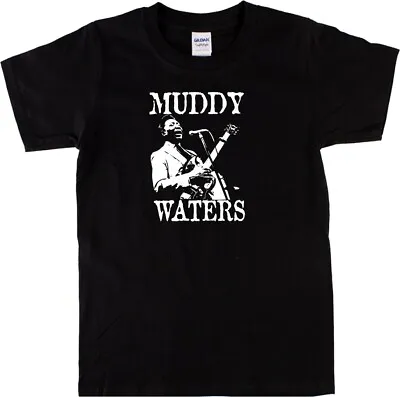 Muddy Waters T-Shirt - Blues Guitar Legend Various Colours • $22.37