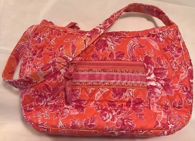Vera Bradley Retired Rare Hope Toile Floral Hobo Style Bag • $65