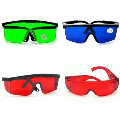 Laser Safety Glasses For Blue Green Red 405nm 450nm 532nm 650nm Diode Goggles • £3.98