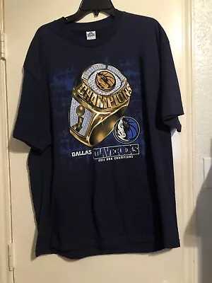 $22.99 • Buy Dallas Mavericks 2011 Championship Tee XL NWOT