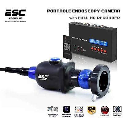 Endoscopy Camera HD Endoscope Portable USB 3.0 Medical Recorder 1.2 MP ENT Storz • $495