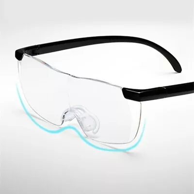 1.6X Fashion Goggles Elderly Presbyopia Frameless Reading Eyeglass Magnifier • $16.15