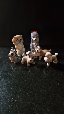 £10 • Buy Lovely Selection Of WADE Porcelain Disney Dog Characters Figurines Vintage