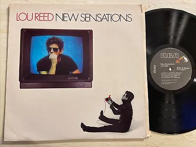 Lou Reed New Sensations LP RCA 1st USA Press 1984 Original Velvet Underground M- • $15.19