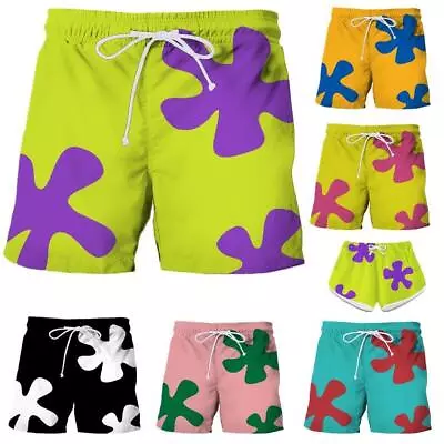 Patrick SpongeBob Men Swim Shorts Swimming Running Board Shorts Trunks Swimwear • £11.99