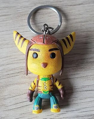 Ratchet Clank Promotional Keychain Little Big Planet Game 2011 Playstation RARE • £28.43