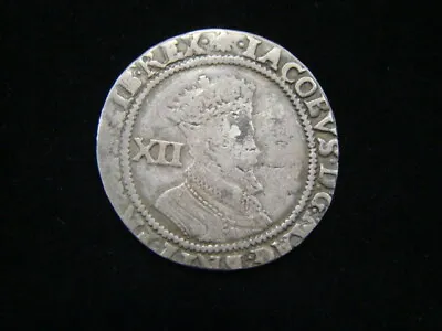£283.23 • Buy Great Britain 1604-19 Silver Shilling James I Escallop MM Fine+ KM#127 10717