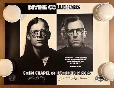 Maynard Keenan Alex Grey Divine Collisions SIGNED Poster 2016 COSM Tool Puscifer • $400