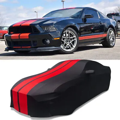 For Nissan GT-R Premium Coupe 09-21 Indoor Car Cover Dustproof Satin Stretch Red • $99.02