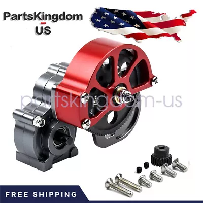 Metal Transmission Assembled Gearbox W/ Steel Gear For Axial SCX10 1/10 RC Car • $21.94