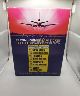 Elton John - Dream Ticket (DVD 2005 4-Disc Set) • $5