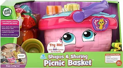 LeapFrog Shapes And Sharing Picnic Basket • £42.99