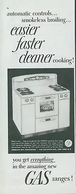 1947 Tappan Gas Range American Gas Association Amazing New Vintage Print Ad C10 • $11.99