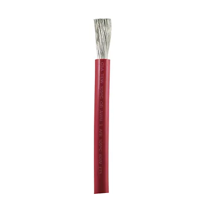Ancor Marine Grade RED 2 AWG Boat Battery Cable Tinned Copper Wire 25FT ROLL • $74.38