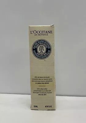 L'OCCITANE 25% Shea Butter Concentrated Intensive Hand Balm 5.2 Oz • $44.99