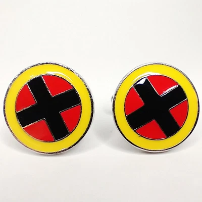 £15.85 • Buy Deluxe Metal Marvel X-Men Logo Cuff Links