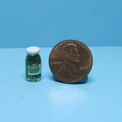 Dollhouse Miniature Detailed Replica Sweet Pickle Jar GF102 • $3.59