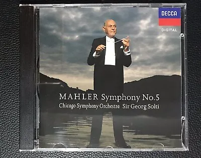 Mahler: Symphony No. 5 Solti Chicago Symphony Orchestra Decca VGC • £4