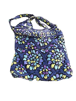 Vera Bradley Indigo Pop Purple/Teal/Aqua Crossbody Bag￼/Purse/ Laptop Bag • $10