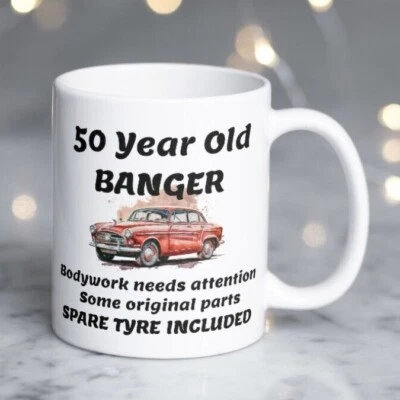 30th  40th 50th 60th 70th Birthday Gift Idea For Men/Women/Dad/Mum Present Mug • £8.95