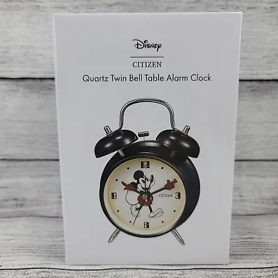 2022 D23 Expo EXCLUSIVE Mickey Mouse Citizen Quartz Twin Bell Alarm Clock • $100