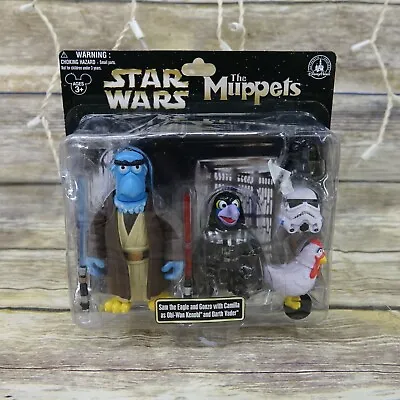 Disney Star Tours The Muppets Gonzo Darth Vader Sam The Eagle Obi Wan Star Wars • $65.99