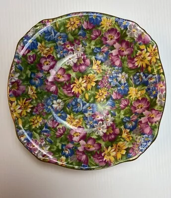 Royal Winton Joyce Lynn Flower Pattern Dish Bowl Vintage • $55