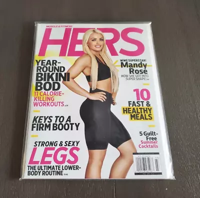 2019 Muscle & Fitness Hers Magazine WWE Mandy Rose Mint • $72.62