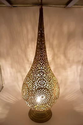 Moroccan Brass Table Lamp Moroccan Standing Lamp Moroccan Lampshade • $480