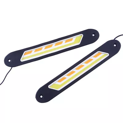 £11.90 • Buy LED Strip DRL Daytime Running Light Fog COB Lamp Day Driving Turn Signal