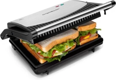£29 • Buy Aigostar Sandwich Toaster Panini Press, Deep Fill Toastie Maker, Electric Health