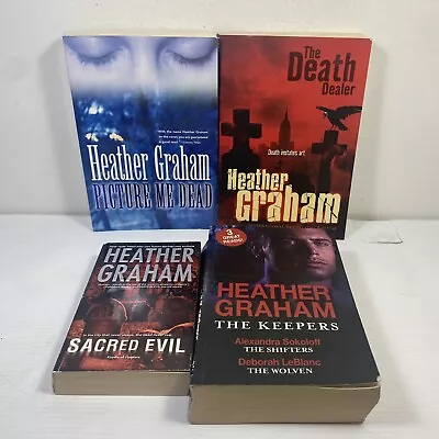 4 Lot (6 Stories) Heather Graham- The Death Dealer Picture Me Dead Keepers+3 • $34.95