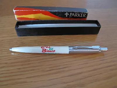 Vintage Parker Jotter Pen Ball Point Advertising Pen Brass Threads W/ Box IL • $18.99