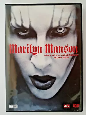 Marilyn Manson DVD Guns God And Government World Tour Like New • $7.36