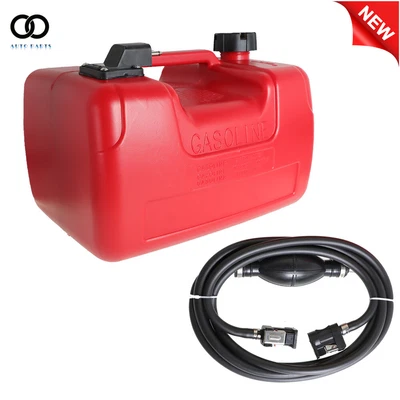 $61.11 • Buy HIGH-END Boat Fuel Tank Marine Outboard Motor Fuel Tank W/Connector 12L 3 Gallon