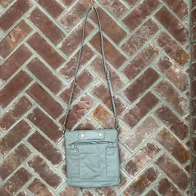 Marc By Marc Jacobs Nylon Sia Crossbody Bag Purse Gray Slim Adjustable Strap • $26.99