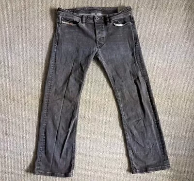 Diesel Industry Jeans Men's 33 30 Viker Black Regular Straight Stretch USA  • $49.90