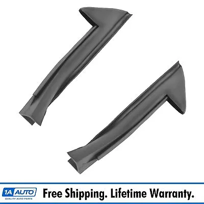 Front Rubber Window Triangle Weatherstrip Seals Pair Set For Camaro Firebird • $45.45