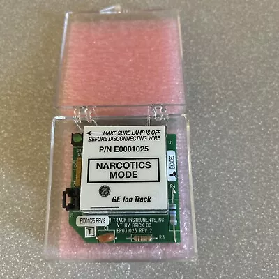 GE ION TRACK Narcotics Mode Model E0001025 GMA10-1K4PS • $49.99