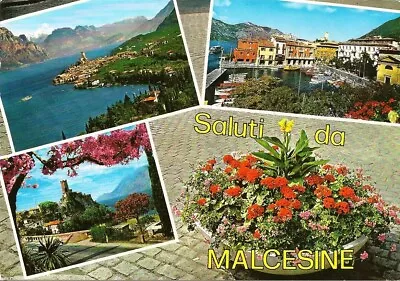 Malcesine Lake Garda- Used Postcard 1995 (Italy) • £1.20