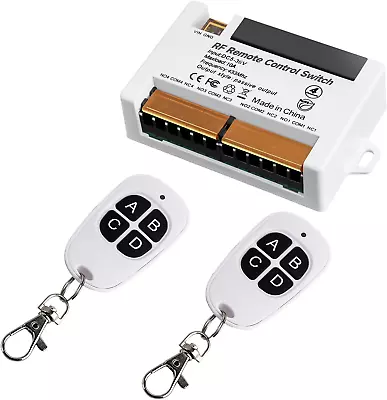 12V Relay Remote Switch Wireless RF Remote Control Switch 4 Channel Relay • $20.72