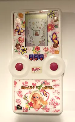 Vintage Mattel Barbie Shakin’ Pinball Micro Games Of America Electronic Handheld • $13.99