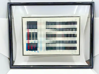 $1695 • Buy Yaacov Agam Signed No. 18/25 H.C. - Agamograph 1973 - Offers Welcome