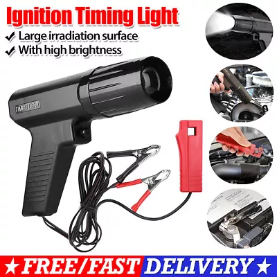 12V Digital Inductive Timing Light Auto Motorcycle Petrol Engine Ignition Timing • $28.45