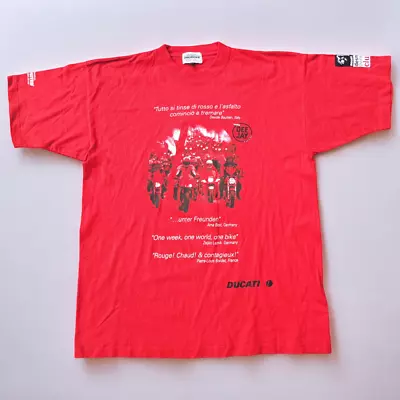 Unlimited T-Shirt World Ducati Week 2002 Vintage From Collection Size XL • $48.67